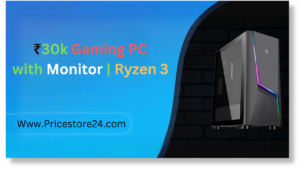 Building a gaming PC with a budget of Rs 31,931 in 2024 can be challenging, but it's still possible to put together a decent setup for light to mid-range gaming. Here's a suggested build including a monitor: