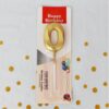 Golden Metallic Number 0 Candles for Anniversary Birthday Golden (0 10th 20th 30th 40th 50th 60 70th 80th)