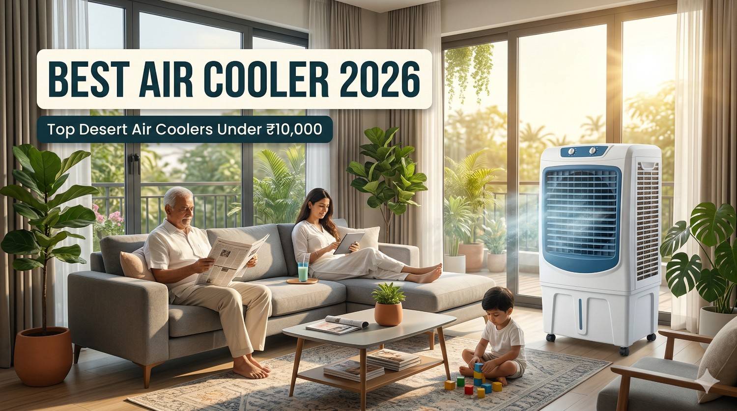 Best desert air cooler 2026 for home in India under ₹10000